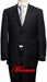 Black %100 Soft New Generation 21 Centurry Niceest Cool Polyster/ Rayon 2-Button Suits