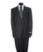 Men's 2 Button Black  2 Piece Suit