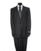 Men's 2 Button Black  2 Piece Suit