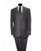 Men'S Charcoal 2 Button 2 Piece - Color: Dark Grey Suit