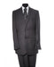 Men's Black 2 Button 2 Piece Suit