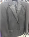 Men's 2 Button Black Tuxedo Vested Suit Patten