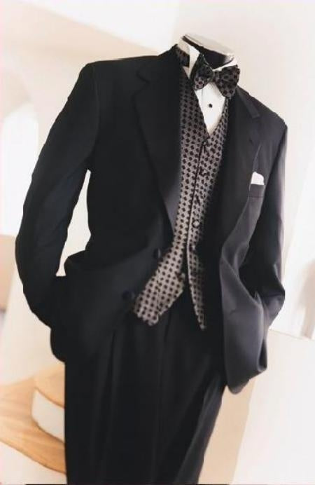 Brand New Latest Notch Collar Style Super 120'S Wool Premier Quality Online Sale Clearance Jacket + Pants Fashion Tuxedo For Men