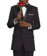 Two 2 Kids Sizes Button Boys Tuxedo Suit Perfect For Toddlers Suit Wedding Attire Outfits