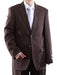 Bolzano Men's Fully Lined 2 Button  100% Polyester Dress Suit