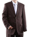 Bolzano Men's Fully Lined 2 Buttons 100% Polyester Dress Suits