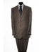 Men's Brown 2 Button 2 Piece Suit