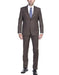 Men's Brown Slim Fitted Two-Piece Cheap Priced Business Suits