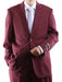 Bolzano Men's 100% Polyester 2 Button Fully Lined Dress Suit