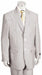 Sear Sucker Suit Mens Classic fit 2 Button Jacket Flat Front Pants Pinstripe seersucker Suit