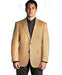 Men's 2 Button Camel's Hair Vent Sport coat  Sport coat Online Discount Fashion Sale
