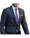 Men's 2 Button Charcoal  Suit - Color: Dark Grey Suit