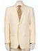 Men's Vitali  Authentic 2 Button Cream Slim Fit Suit