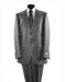Men's Gray  Two Button Suit