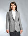 Women’S Two Button 100% Polyester Designer Fashion Dress Casual Blazer On Sale Blazer Grey