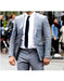 Men's Hitman Bodyguard Ryan Renolds  Grey 2 Button Fully Lined Suit