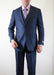 Tweed 3 Piece Suit - Tweed Wedding Suit Slate Indigo ~ Bright Blue Pinstripe Italian Slim Fitted Herringbone Tweed Two Button Three Piece Burgundy  Suit
