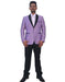 Men's Lavender 2 Button Black Shawl Lapel Cheap Priced Designer Fashion Dress Casual Blazer For Men On Sale Blazer ~ Sport Coat