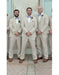 Alberto Nardoni Men's Natural Two Buttons  Suit