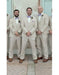 Alberto Nardoni Men's Natural Two Buttons  Suit