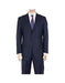 Men's Solid Dark Navy Blue 2 Button Suit