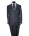 Men's Dark Navy 2 Button 2 Piece Suit - Dark Blue Suit Color