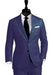 Alberto Nardoni Linen Dark Navy Blue Vested 3 Pieces Summer Linen Wedding/Groom/Groomsmen Suit Jacket & Pants & Vest Suit - Mens Linen Suit