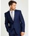 Men's Navy Two Buttons side vented suit