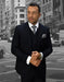 Men's Dark Navy  Vest 2 Button Suit