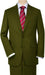 Mix and Match Suits Olive Green Quality Total Comfort Suit Separate Any Size Jacket & Any Size Pants