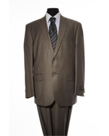 Men's Olive 2 Button 2 Piece Suit