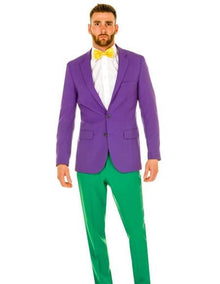 Purple Color With Apple Green Pants Mardi Gras Tuxedo