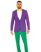 Purple Color With Apple Green Pants Mardi Gras Tuxedo