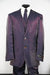 Men's Sharkskin Entertainment Stitch  Zoot Suit Ultraviolet White Stitching