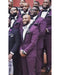 Men's Purple - Plum - Eggplant Jacket and Pants Two Button Shawl Lapel Tuxedo
