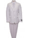 White Two Buttons Boys Husky Suit Cut Boy Suit