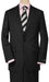 Mix And Match Suits Solid Black Quality Suit Separates, Total Comfort Any Size Jacket & Any Size Pants