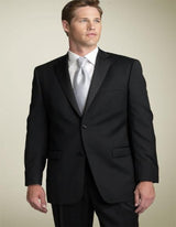 2 BUTTON EXTRA FINE HAND MADE TUXEDO 100% WOOL