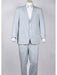 Men's Pinstripe 2 Button Suit