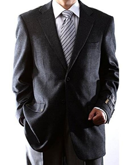 Moda Men's High Fashion Two Buttons Cheap Priced Designer Fashion Dress Casual Blazer On Sales Wool Cashmere Charcoal Sportcoat Blazer