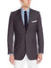 Men's 2 Button Charcoal  Featherbone Micro Tech Slim Fit Suit Jacket