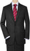 Mix and Match Suits Solid Charcoal Gray Quality Suit Separates, Total Comfort Any Size Jacket&Any Size Pants