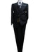 Fitted Discounted Sale Slim Cut Charcoal Men's Suit