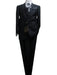 Fitted Discounted Sale Slim Cut Charcoal Men's Suit