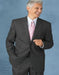 Mantoni Suit - Signature Menswear Wool Fabric SuitsOutlet - Brand Side Vented Two Button Style Notch Lapel Double Vented Two Buttons Solid Charcoal Men's Suits - 100% Percent Wool Fabric Suit - Worsted Wool Business Suit