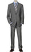 Mix and Match Suits Single Breasted ultra soft fabric Solid Light Gray Suit Separates,Total Comfort Any Size Jacket&Any Size Pants
