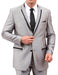 Men's Grey Two Flapped Besom Vent Suit