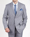 Men's 2 Button Slim Grey patterned Suit
