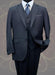 Classic 3PC 2 Button Dark Navy - Dark Blue Suit Color - Three Piece Suit