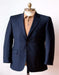 Big & Tall XL Men's 2 Button  Wool Suit Dark Navy
